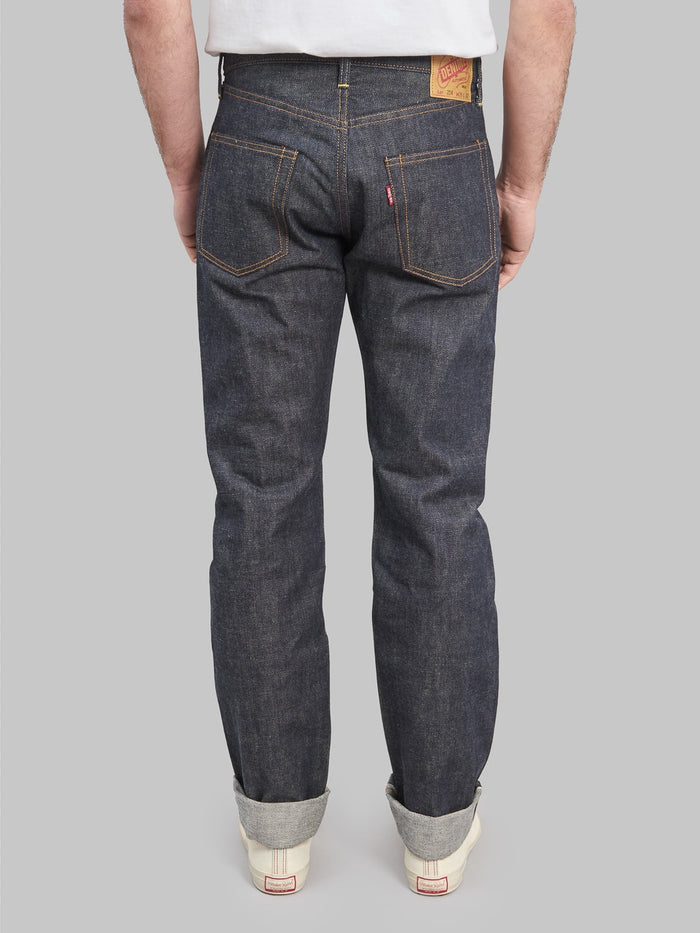Denime by Warehouse 224 66model Regular Straight Jeans back fit