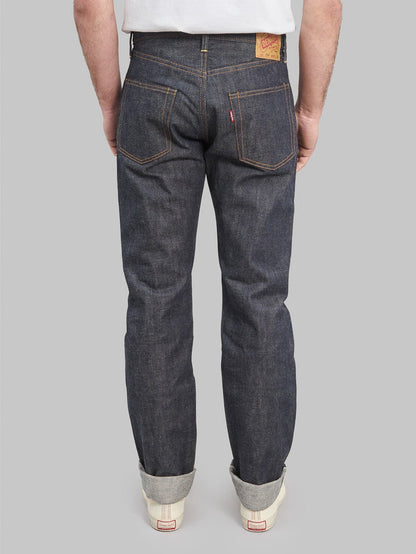 Denime by Warehouse 224 66model Regular Straight Jeans back fit