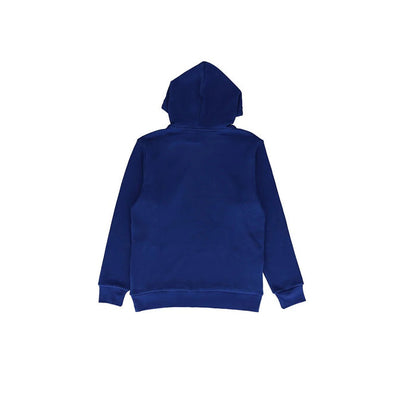 Distressed Printed Pullover Hoodie