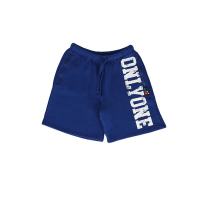 Distressed Printed Short