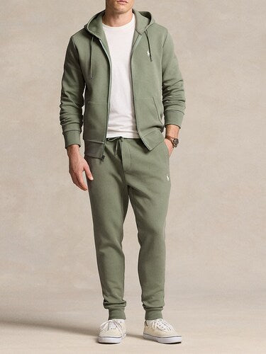 Double-Knit Full-Zip Hoodie Jacket