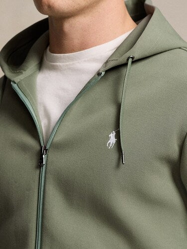 Double-Knit Full-Zip Hoodie Jacket