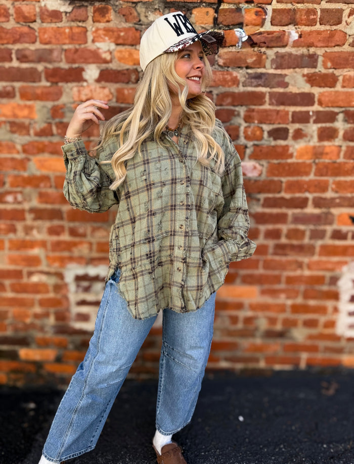 Dusty Sage Flannel