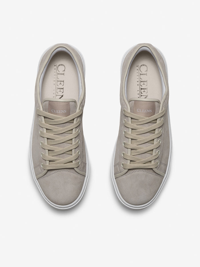 Eton Stone Suede