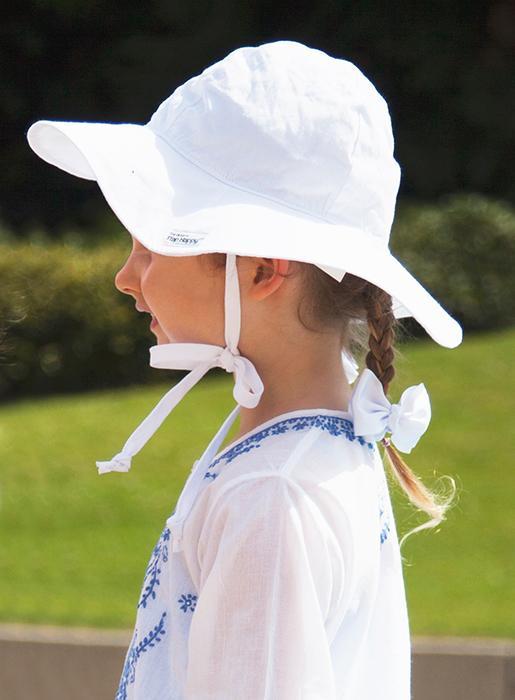 Flap Happy Sun Hat Flap Happy Floppy Hat in White