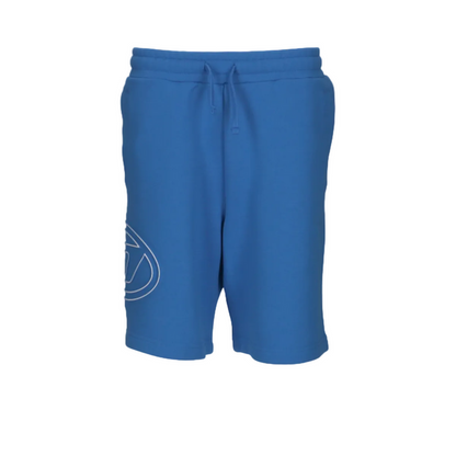 Fleece Shorts With Oval D Logo