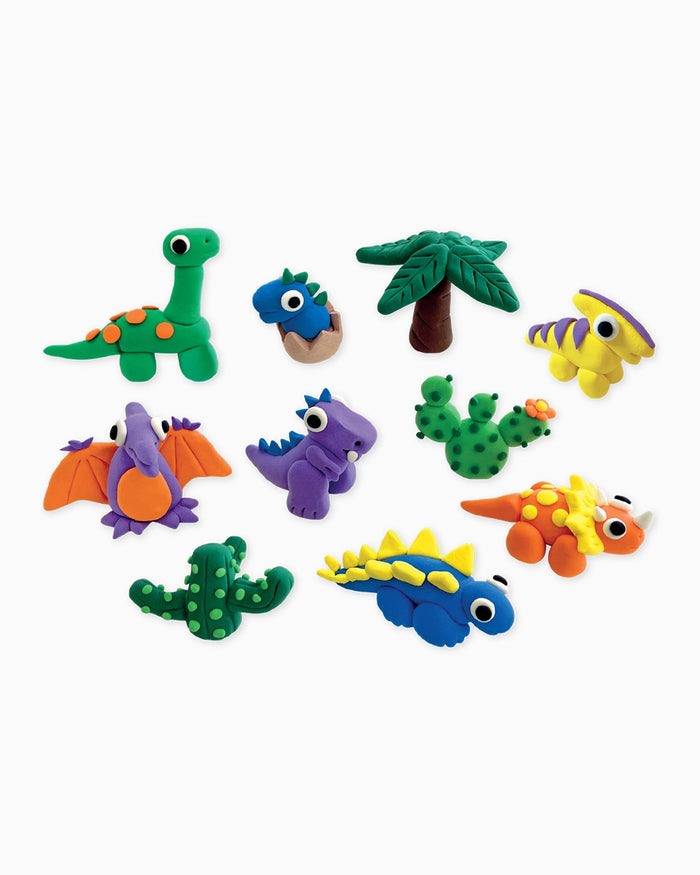 Floss & Rock Toy Floss & Rock Clay & Play Dinosaur Set