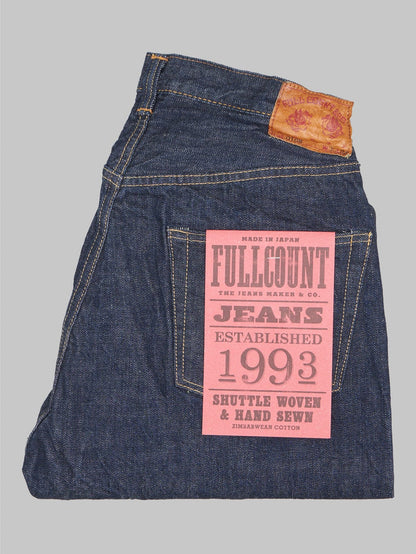 fullcount 0105 wide selvedge denim jeans made in japan