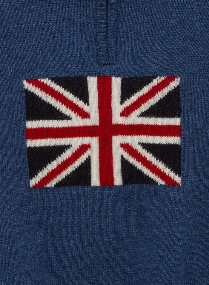 Thomas Brown Jumper George Half-Zip