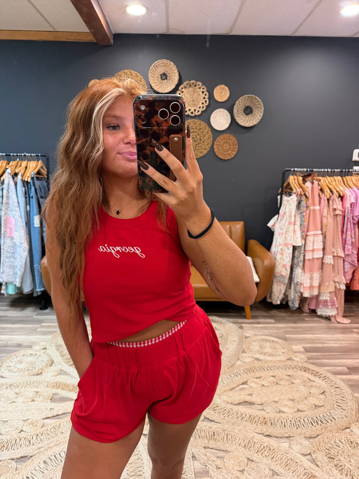 Georgia Ribbed Tank
