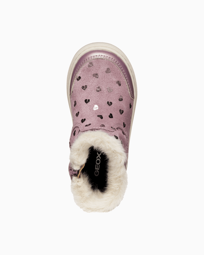 Geox Boots Geox Nashik Baby Girl Boots in Rose
