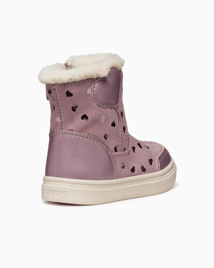 Geox Boots Geox Nashik Baby Girl Boots in Rose