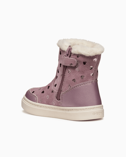 Geox Boots Geox Nashik Baby Girl Boots in Rose