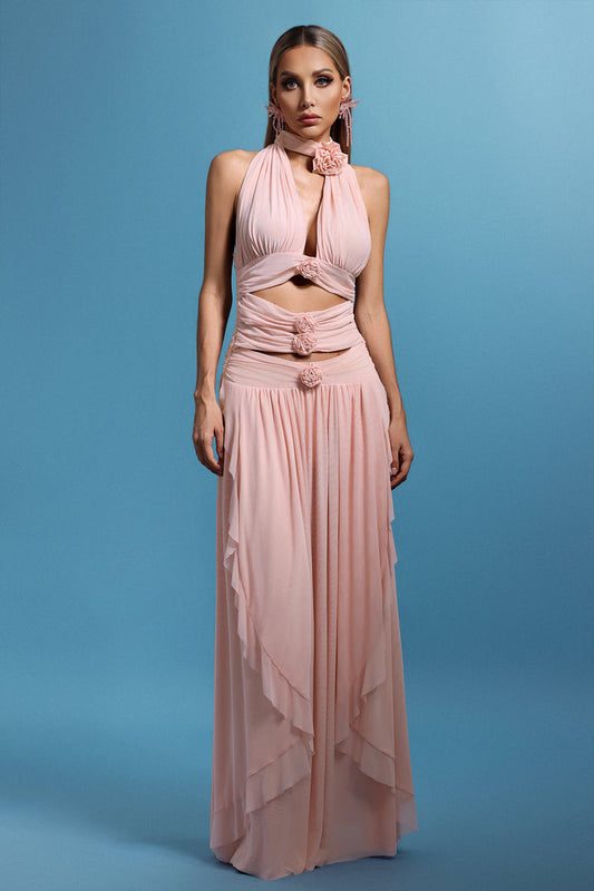Goldie Blush Muse Maxi Dress