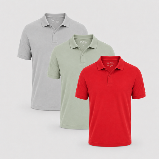 Golf Polo 3-Pack