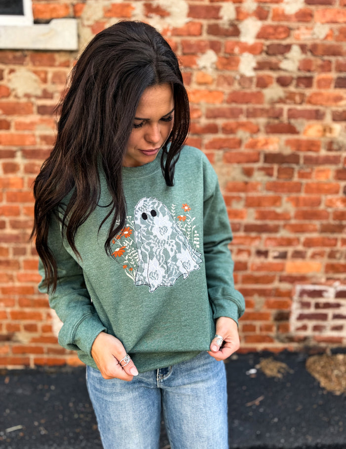 Green Ghost Sweater