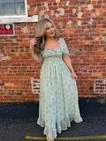 Green Tea Maxi Dress