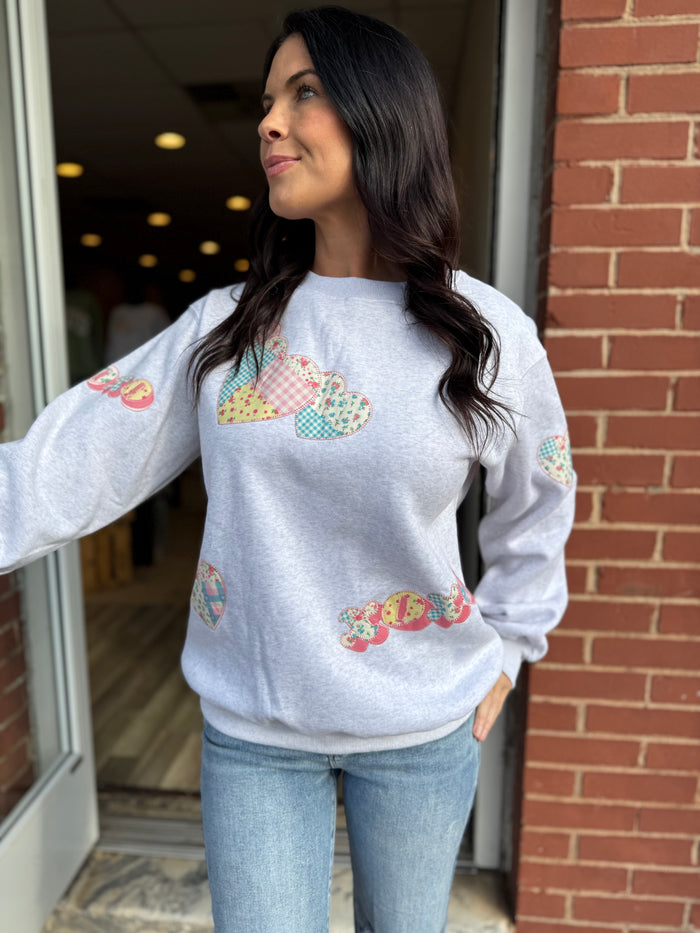 Grey XOXO Sweatshirt