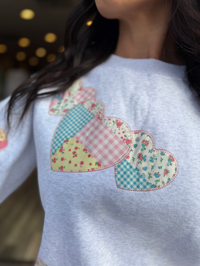 Grey XOXO Sweatshirt