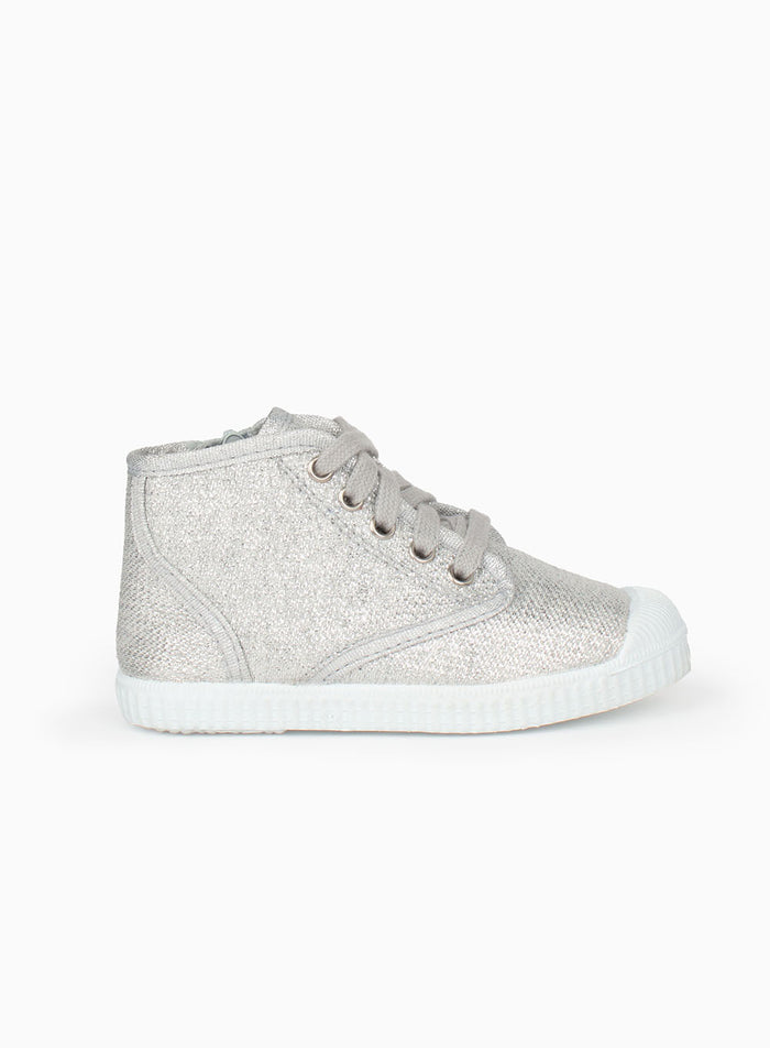Hampton Canvas Canvas Shoes Hampton Canvas Chatham in Silver