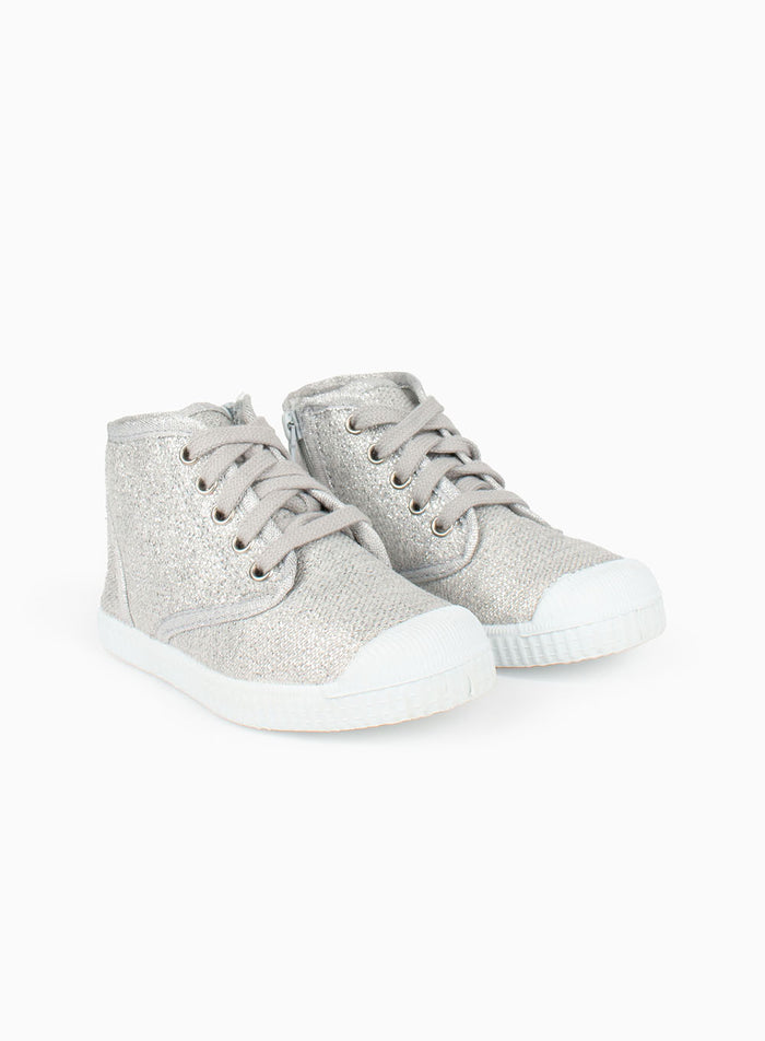 Hampton Canvas Canvas Shoes Hampton Canvas Chatham in Silver