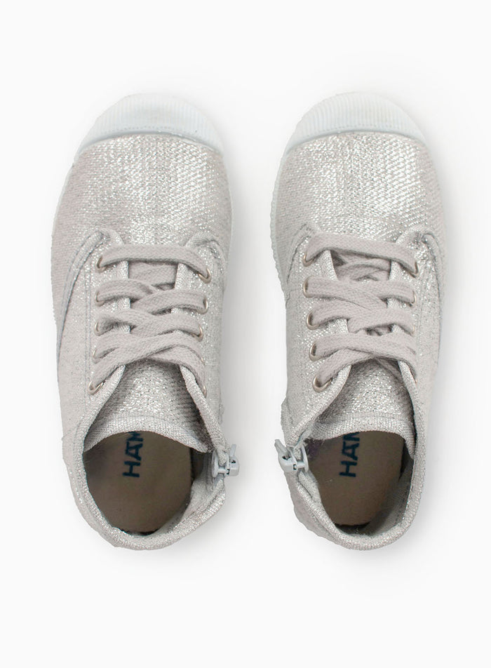 Hampton Canvas Canvas Shoes Hampton Canvas Chatham in Silver