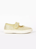 Hampton Canvas Canvas Shoes Hampton Canvas Martha Shoes in Gold