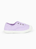 Hampton Canvas Canvas Shoes Hampton Canvas Plum Plimsolls in Lavender