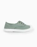 Hampton Canvas Canvas Shoes Hampton Canvas Plum Plimsolls in Olive