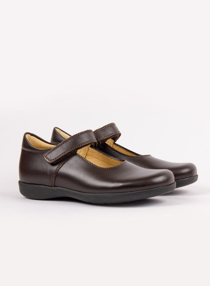 Hampton Classics School Shoes Hampton Classics Emily School Shoes in Brown