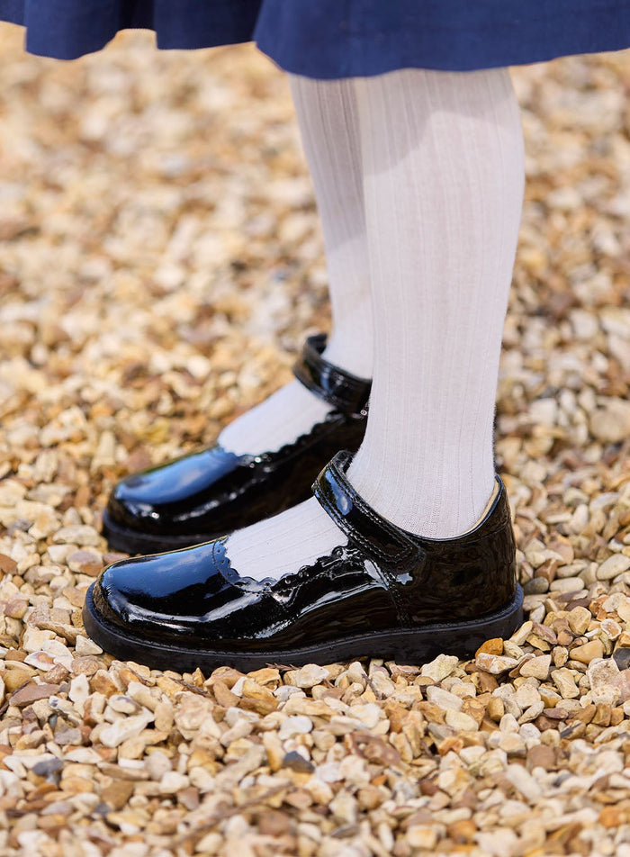 Hampton Classics School Shoes Hampton Classics Etta School Shoes in Navy Patent