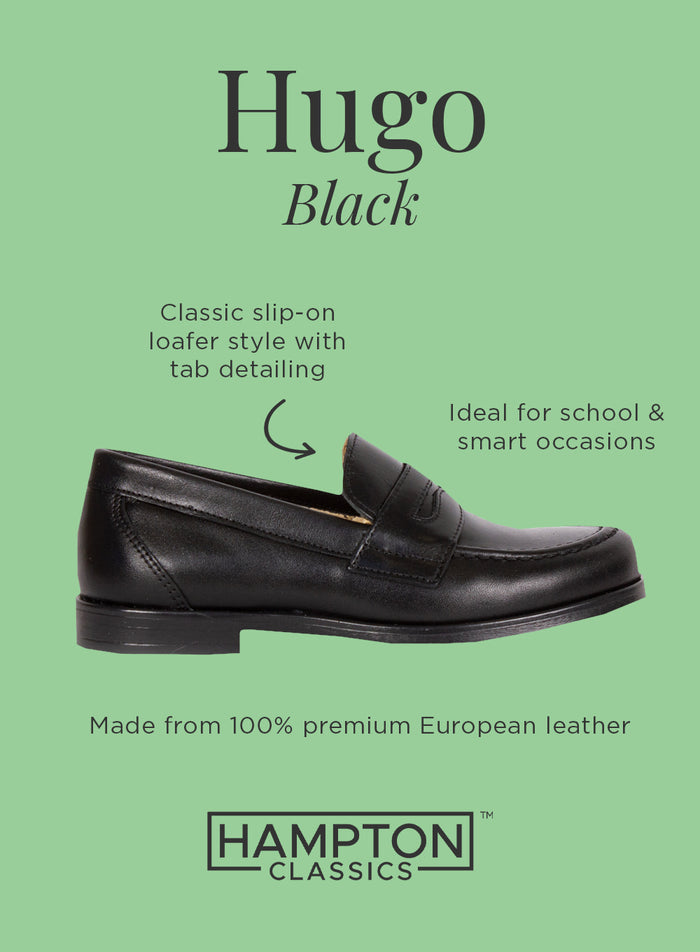 Hampton Classics School Shoes Hampton Classics Hugo Loafer in Black