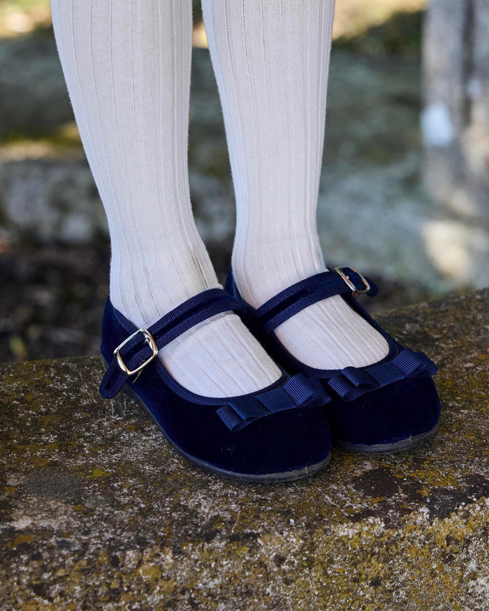 Hampton Classics Party Shoes Hampton Classics Lana Party Shoes in Navy