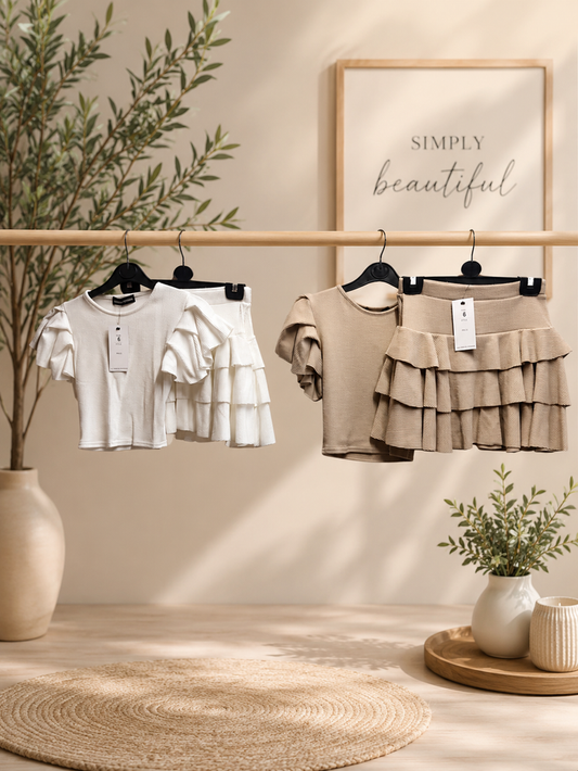 Harper Kids' Ruffle Outfit Set