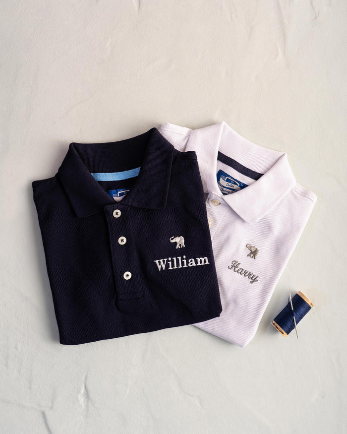 Easy Bundle Bundle Harry Piqué Polo in Navy