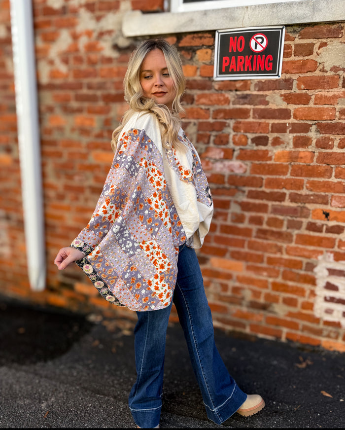 Heart And Peace Poncho