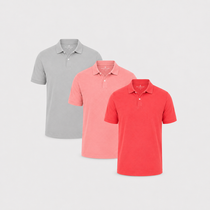Heatwave Polo 3-Pack