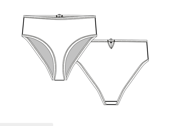High Waist Brief