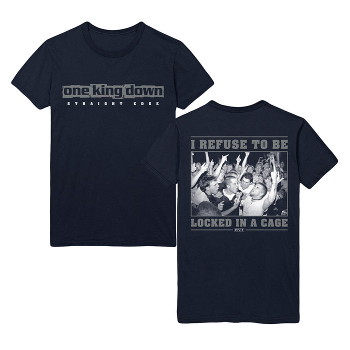 one king down I Refuse - Navy T-Shirt