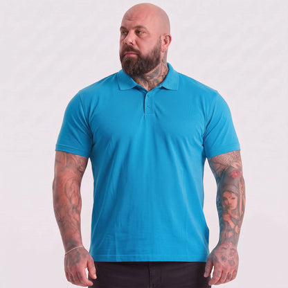 Ibiza Blue Polo Shirt