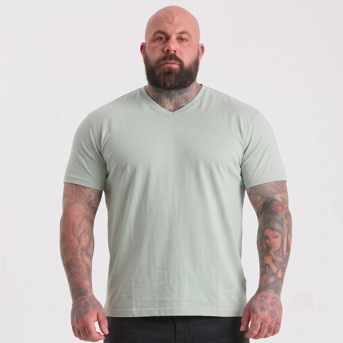 Iceberg Green V-Neck T-Shirt
