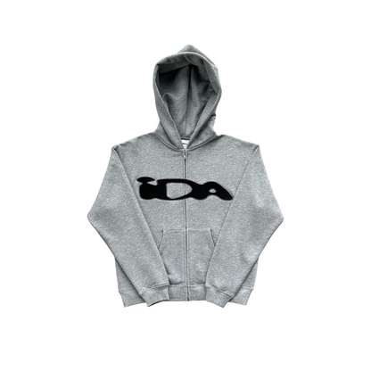 IDA Valentine Zip Hoodie Grey