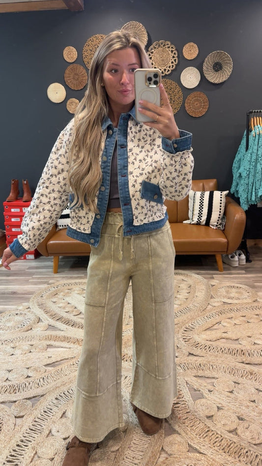 Ivory Quilted Jacket