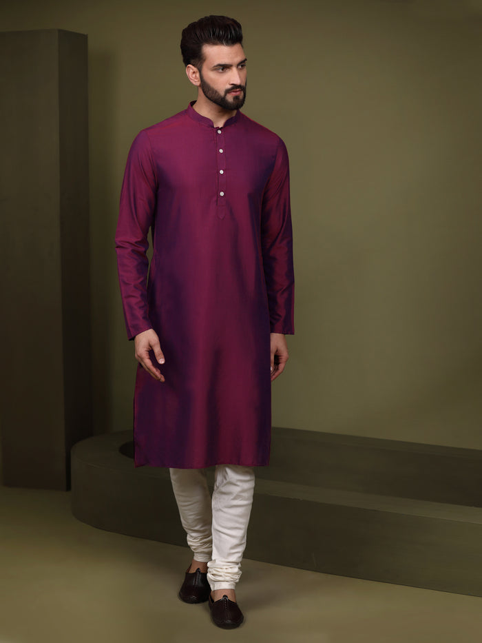 Ivory Silk Blend Indo-Western Sherwani Jacket with Floral Jacquard Design â€“ Wedding & Reception Outfit