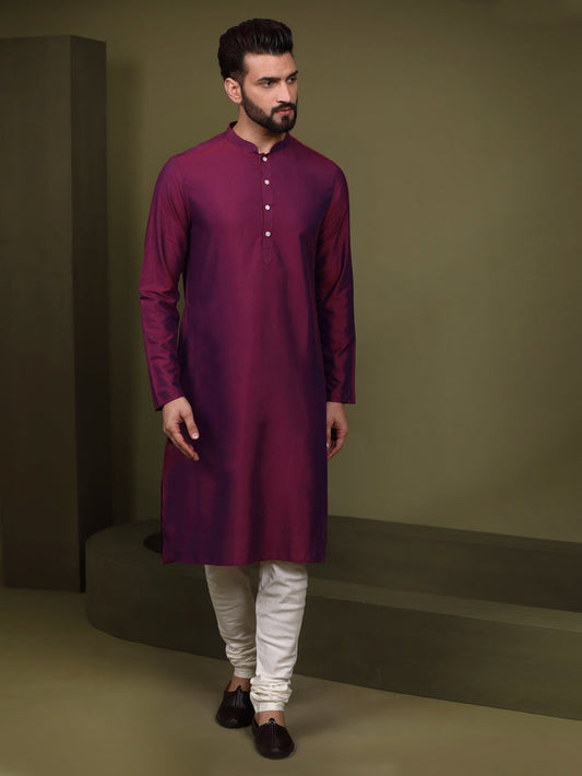Ivory Silk Blend Indo-Western Sherwani Jacket with Floral Jacquard Design â€“ Wedding & Reception Outfit