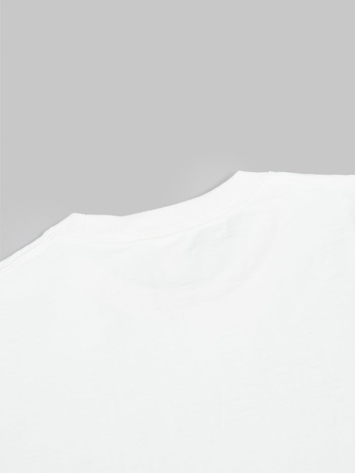 jackman dotsume tshirt off birch white  collar