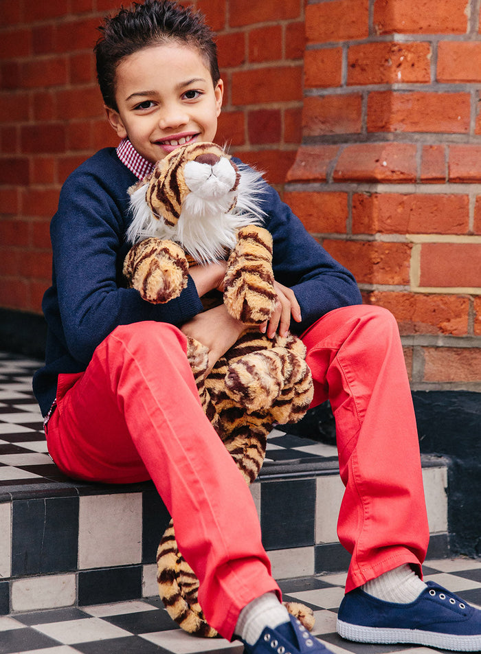 Thomas Brown Trousers Jacob Trousers in Red