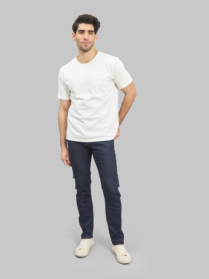Japan Blue J205 Stretch Circle Tapered denim Jeans fit