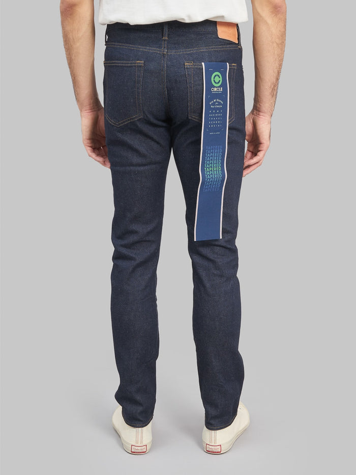 Japan Blue J205 Stretch Circle Tapered denim Jeans back