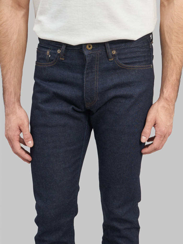 Japan Blue J205 Stretch Circle Tapered denim Jeans waist